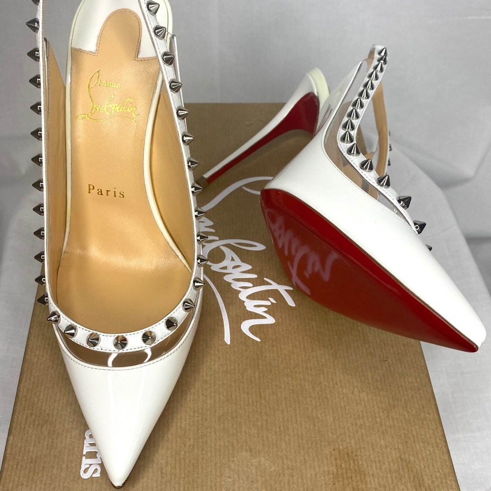 Christian louboutin White Heel/pumps - Picture 2 of 6